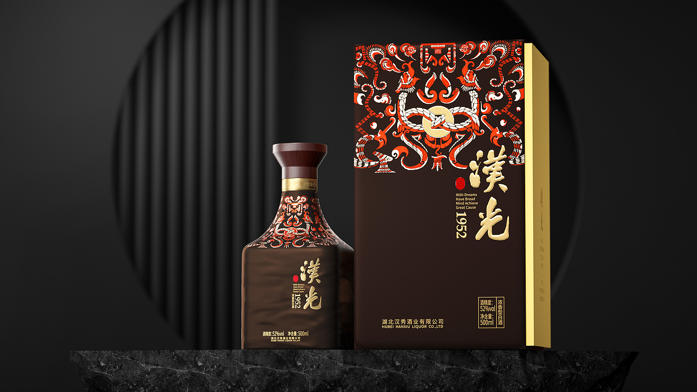 packing，Design，Alcohol，Gift box，Bottle type，typeface，