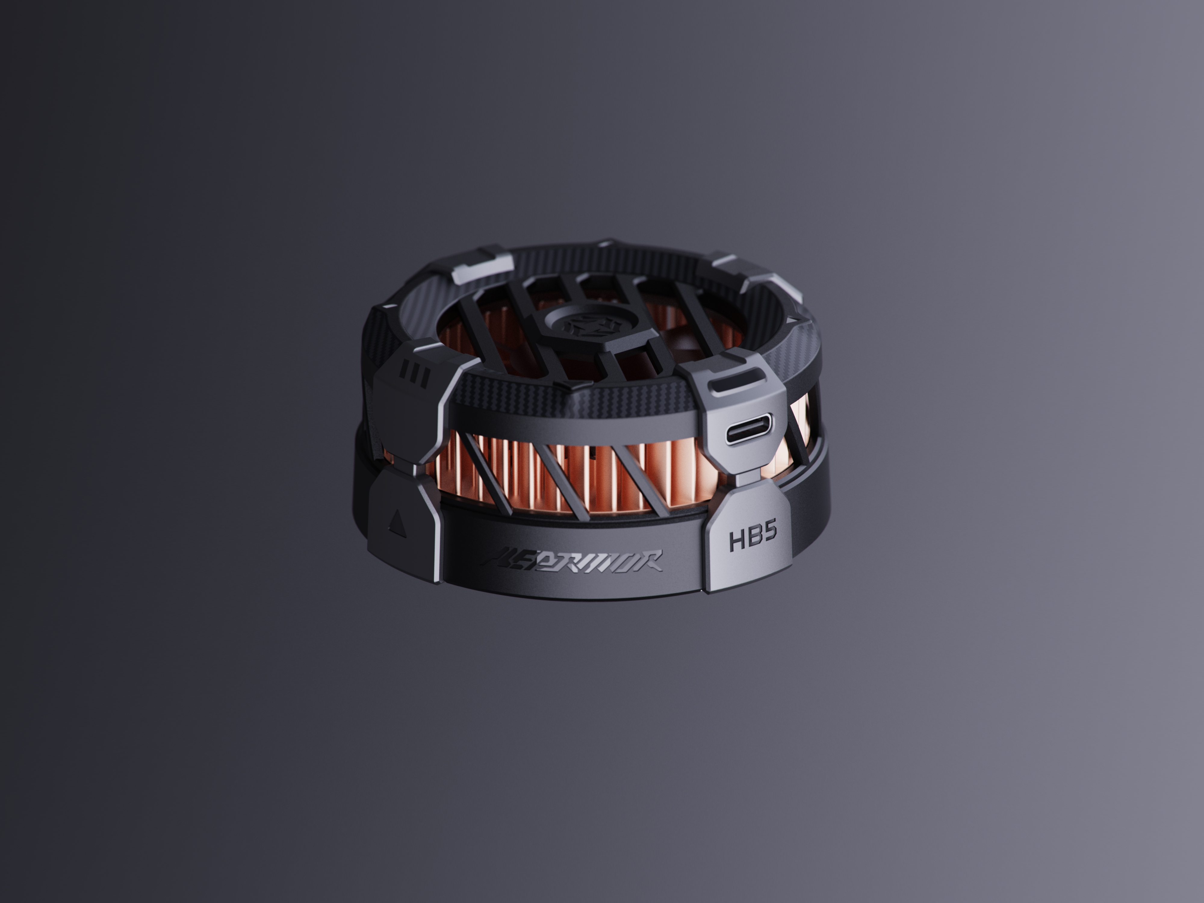 Semiconductor heat dissipation，Flat radiator，Mobile phone radiator，Eating chicken cooling artifact，Magnetic heat sink，Paiwei，PIVA，product design，