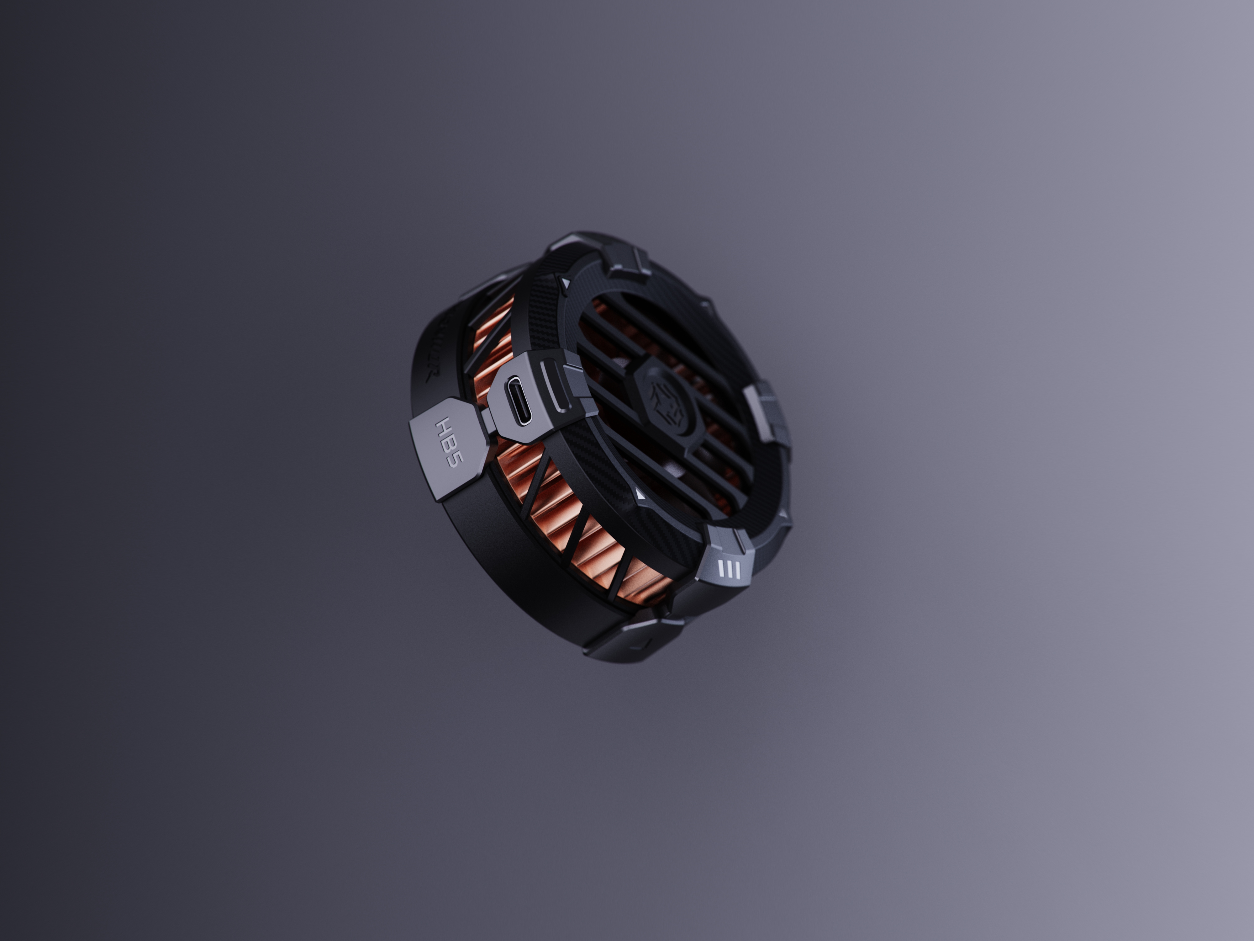 Semiconductor heat dissipation，Flat radiator，Mobile phone radiator，Eating chicken cooling artifact，Magnetic heat sink，Paiwei，PIVA，product design，