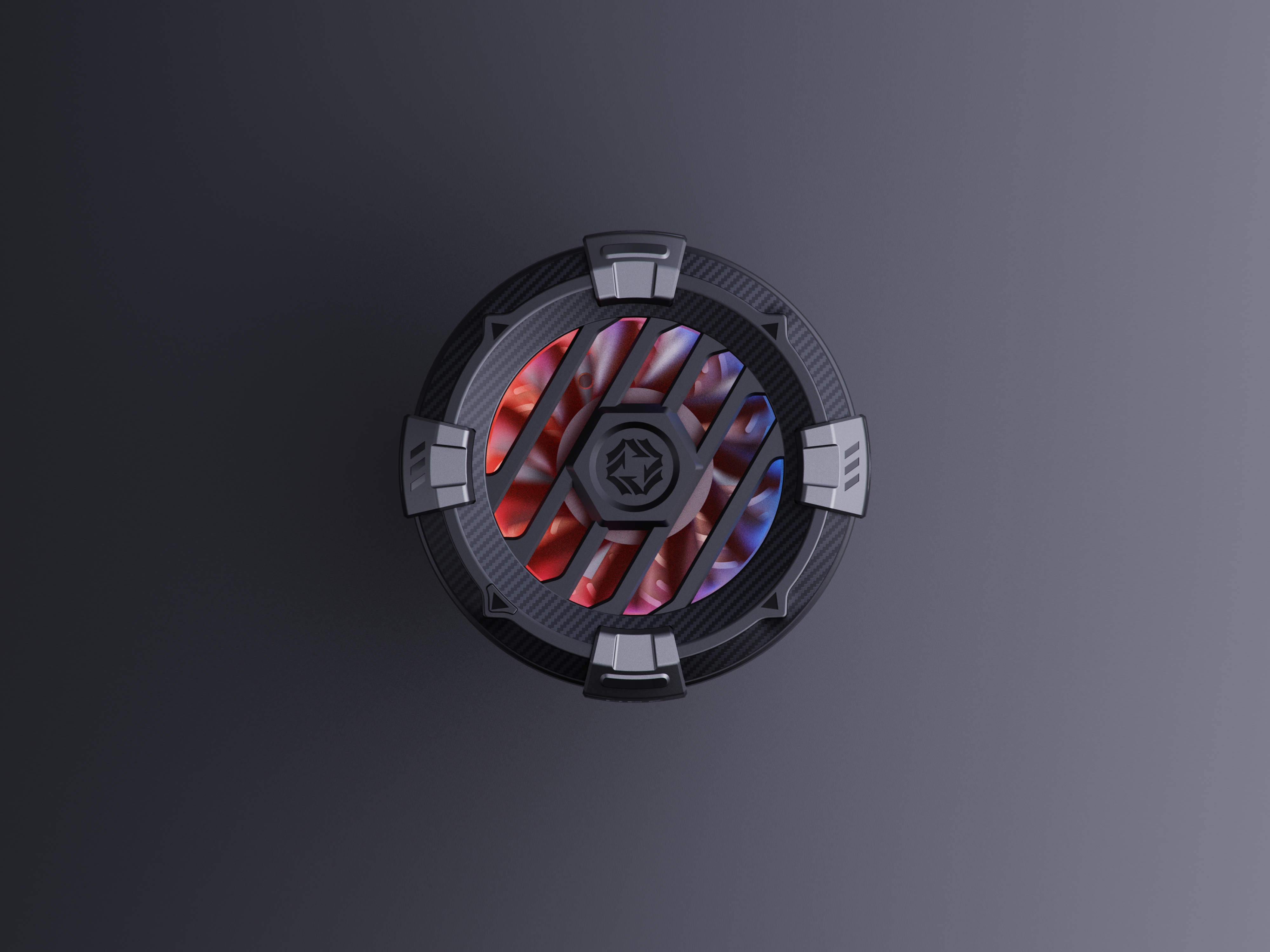 Semiconductor heat dissipation，Flat radiator，Mobile phone radiator，Eating chicken cooling artifact，Magnetic heat sink，Paiwei，PIVA，product design，