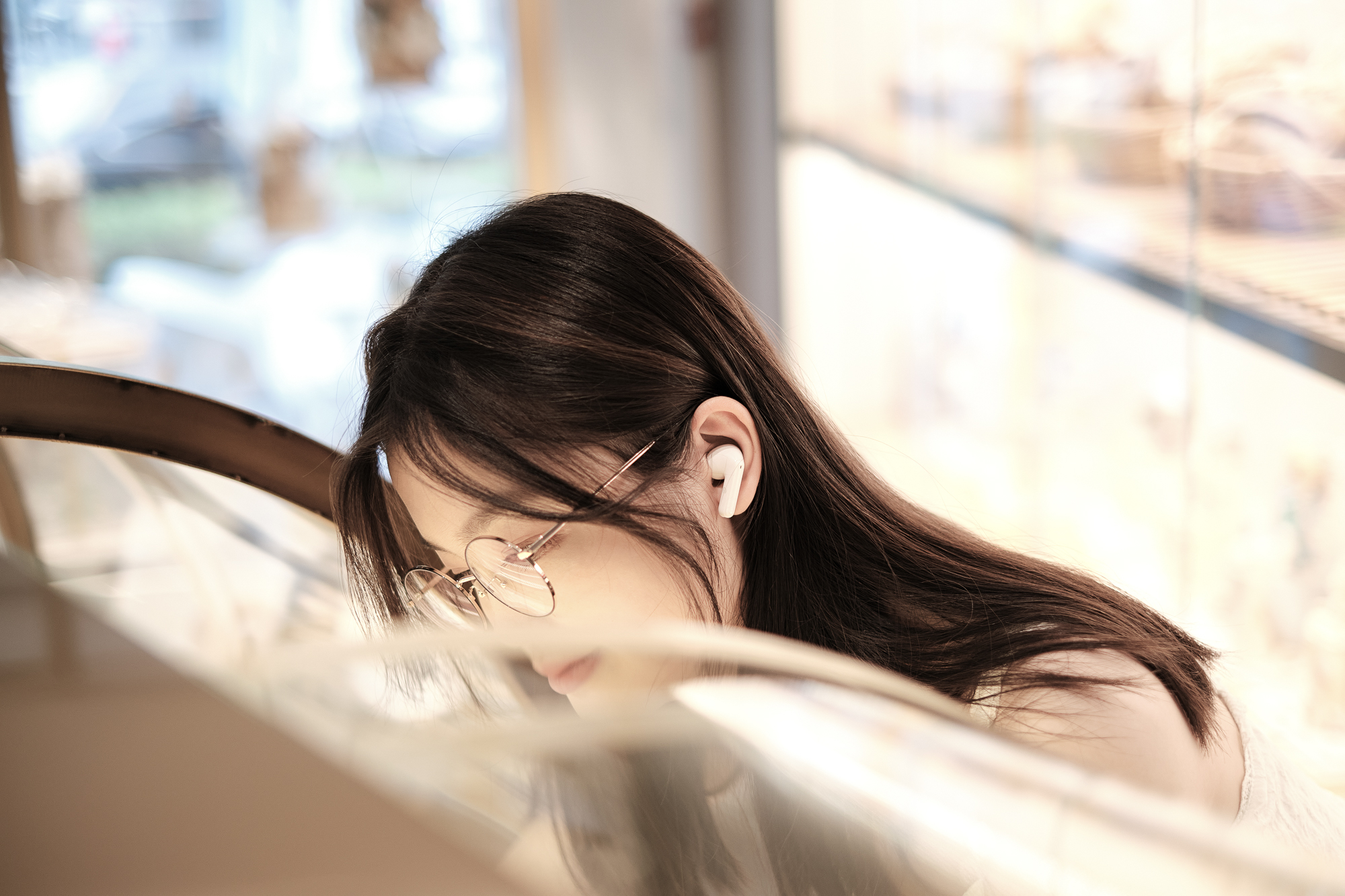 Pinsheng，noise reduction，Bluetooth，headset，Shenzhen，shot，