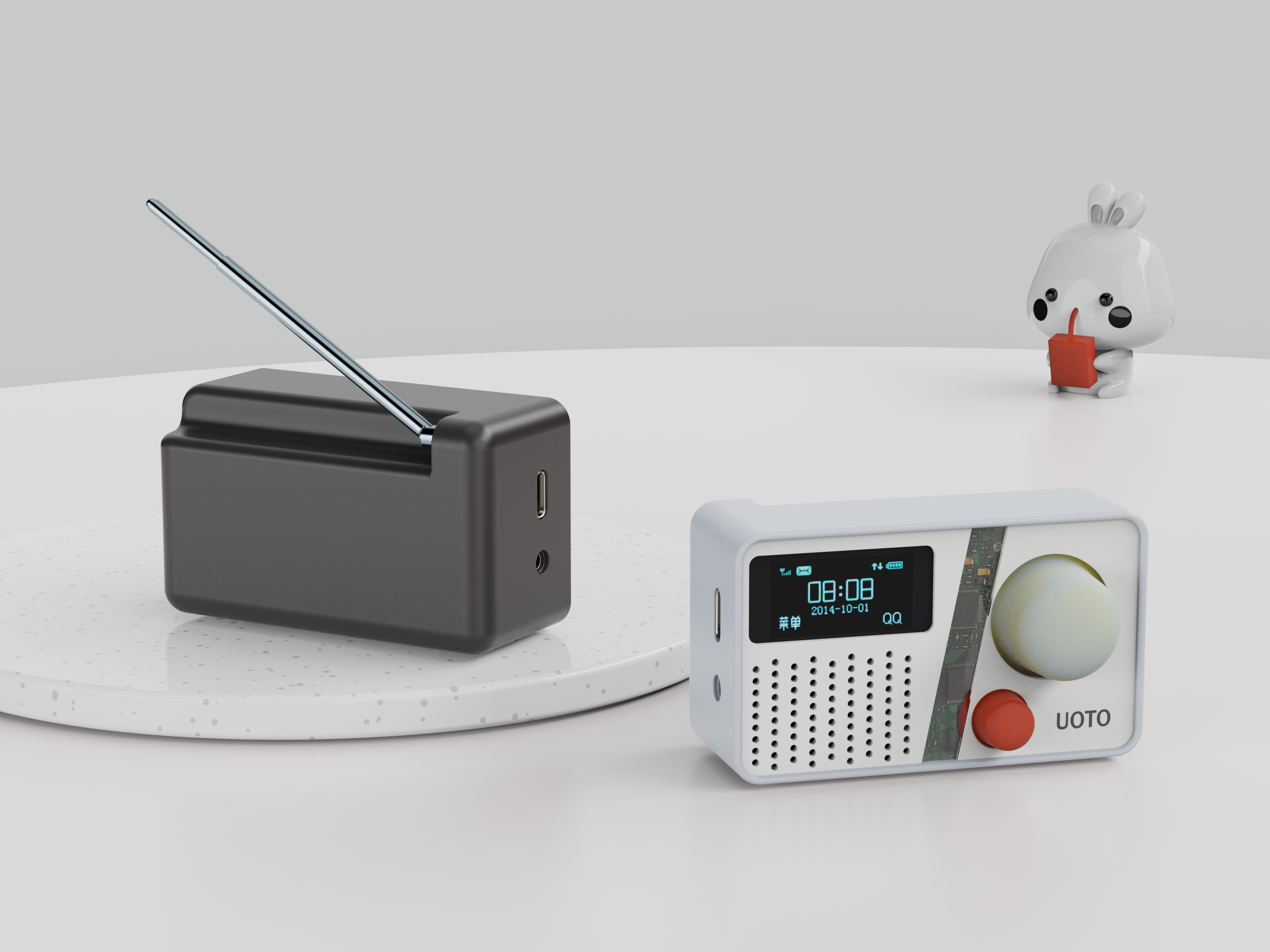 radio，electronic product，Electronics enthusiasts，self-control，