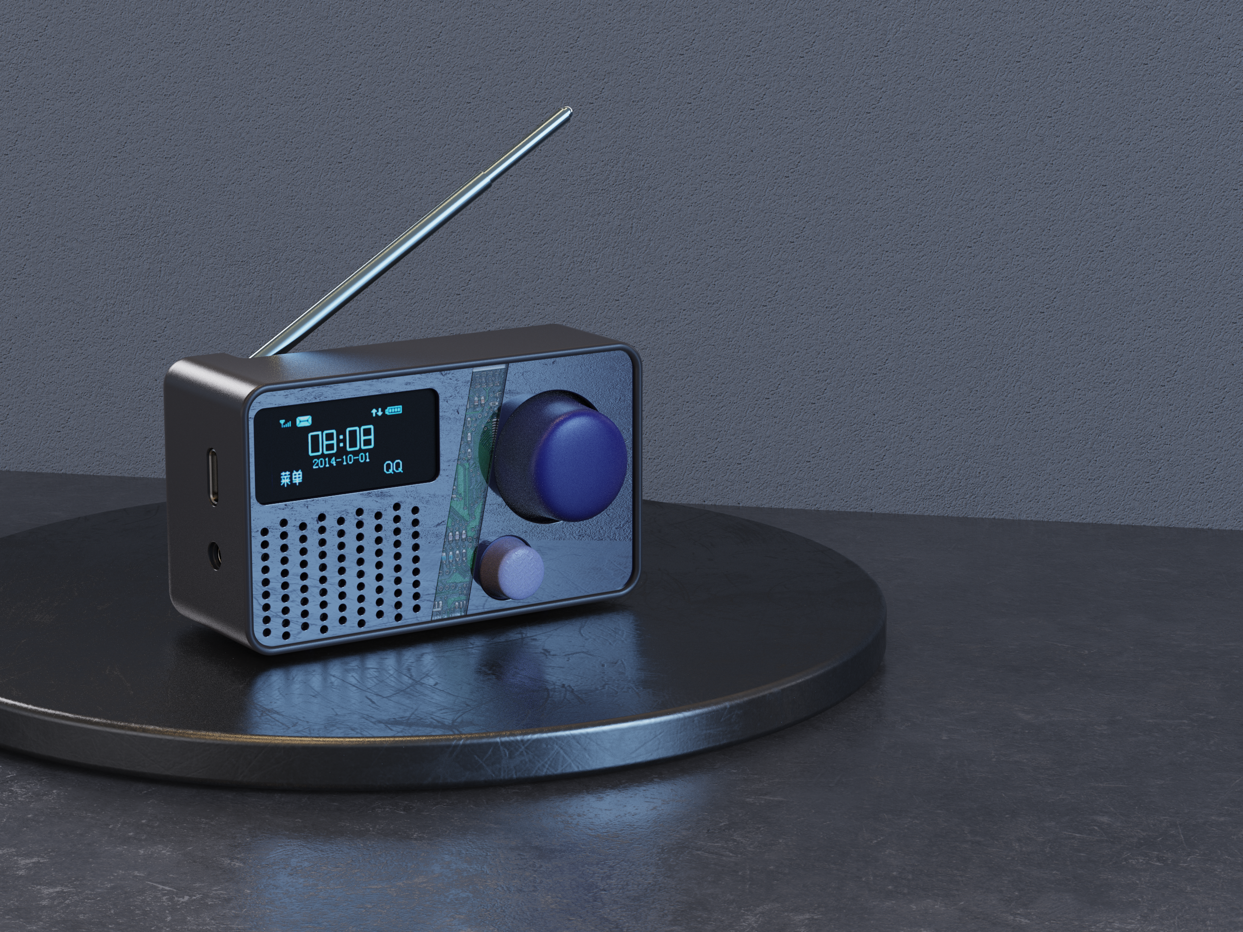 radio，electronic product，Electronics enthusiasts，self-control，