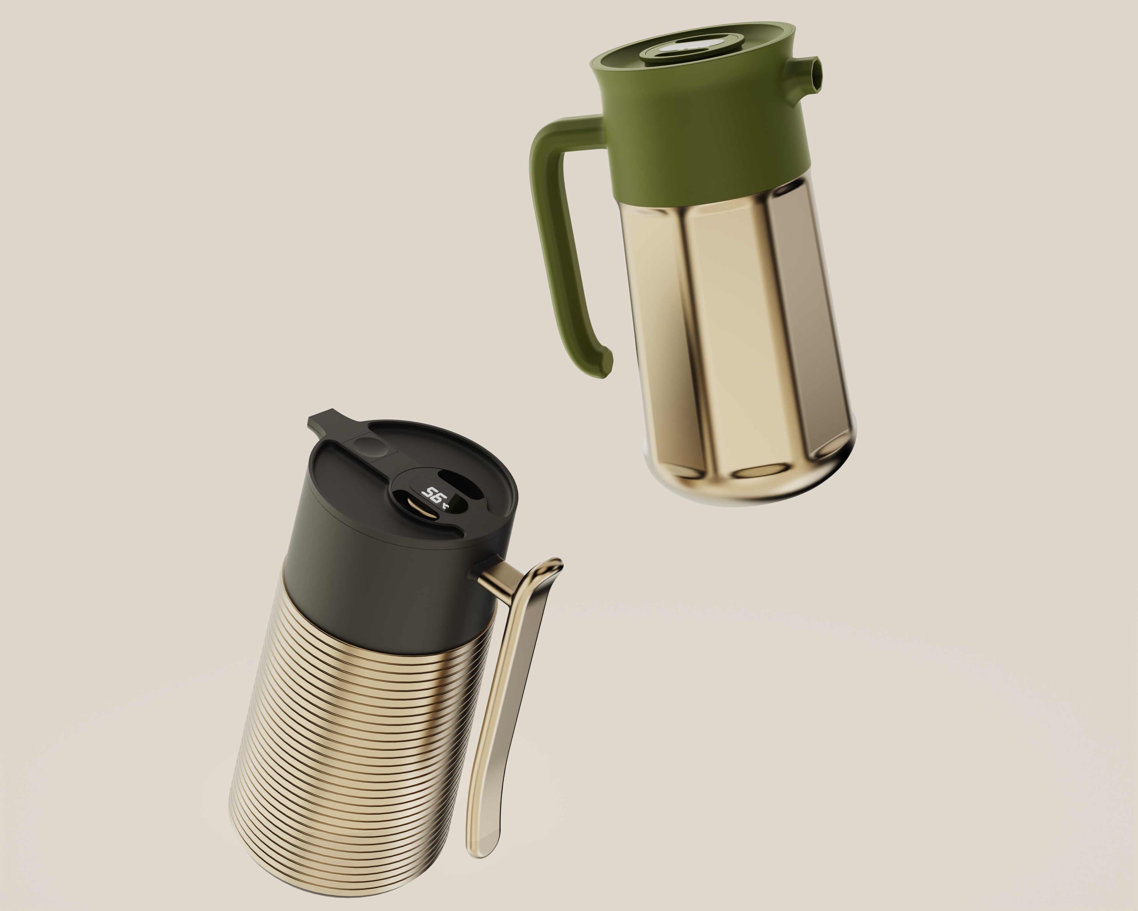 stuffy teapot，Light luxury，Thermal insulation kettle，