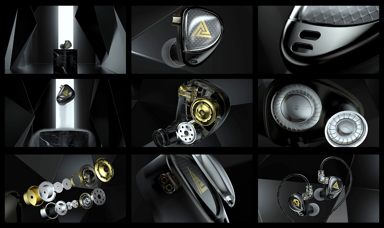 c4d，3D dynamic video，OC rendering，animation，headset，