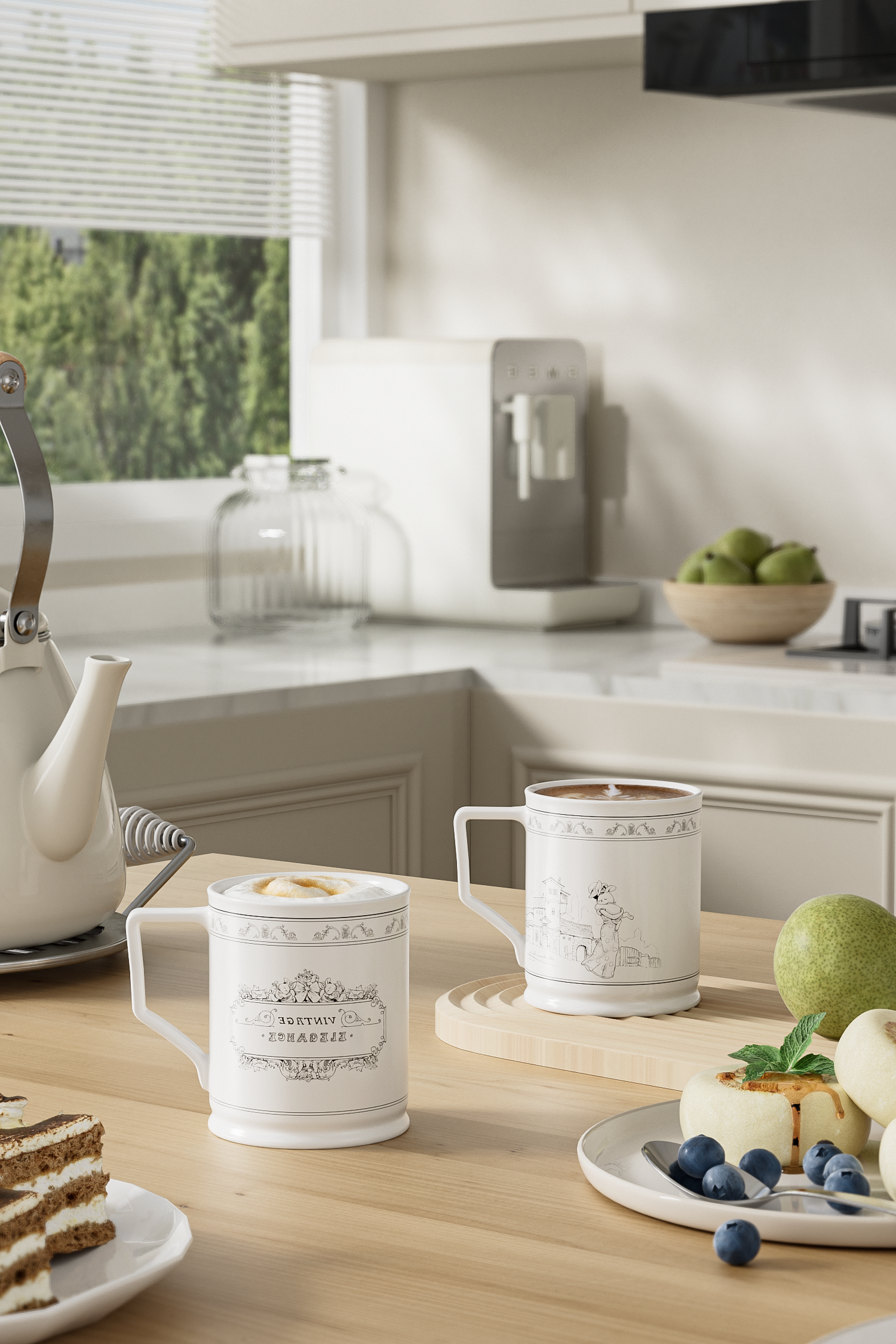 Mug，Drinking water health，Qingqingmei，QIQIMI Kiss US，industrial design，product design，