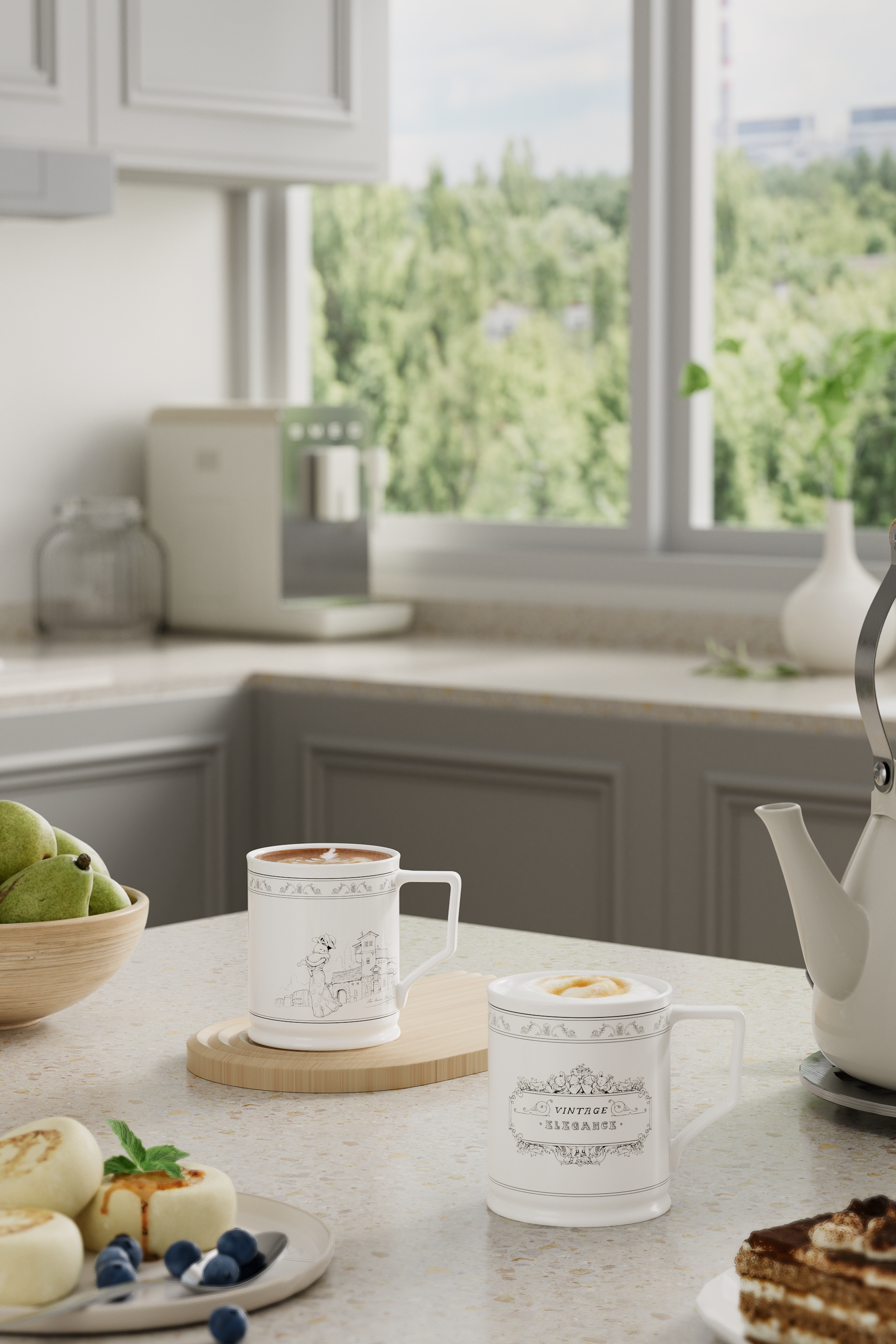 Mug，Drinking water health，Qingqingmei，QIQIMI Kiss US，industrial design，product design，