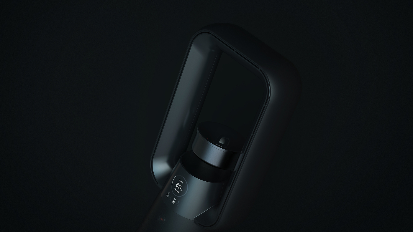 Heater，Leafless，Smart appliances，industrial design，Innovative design，