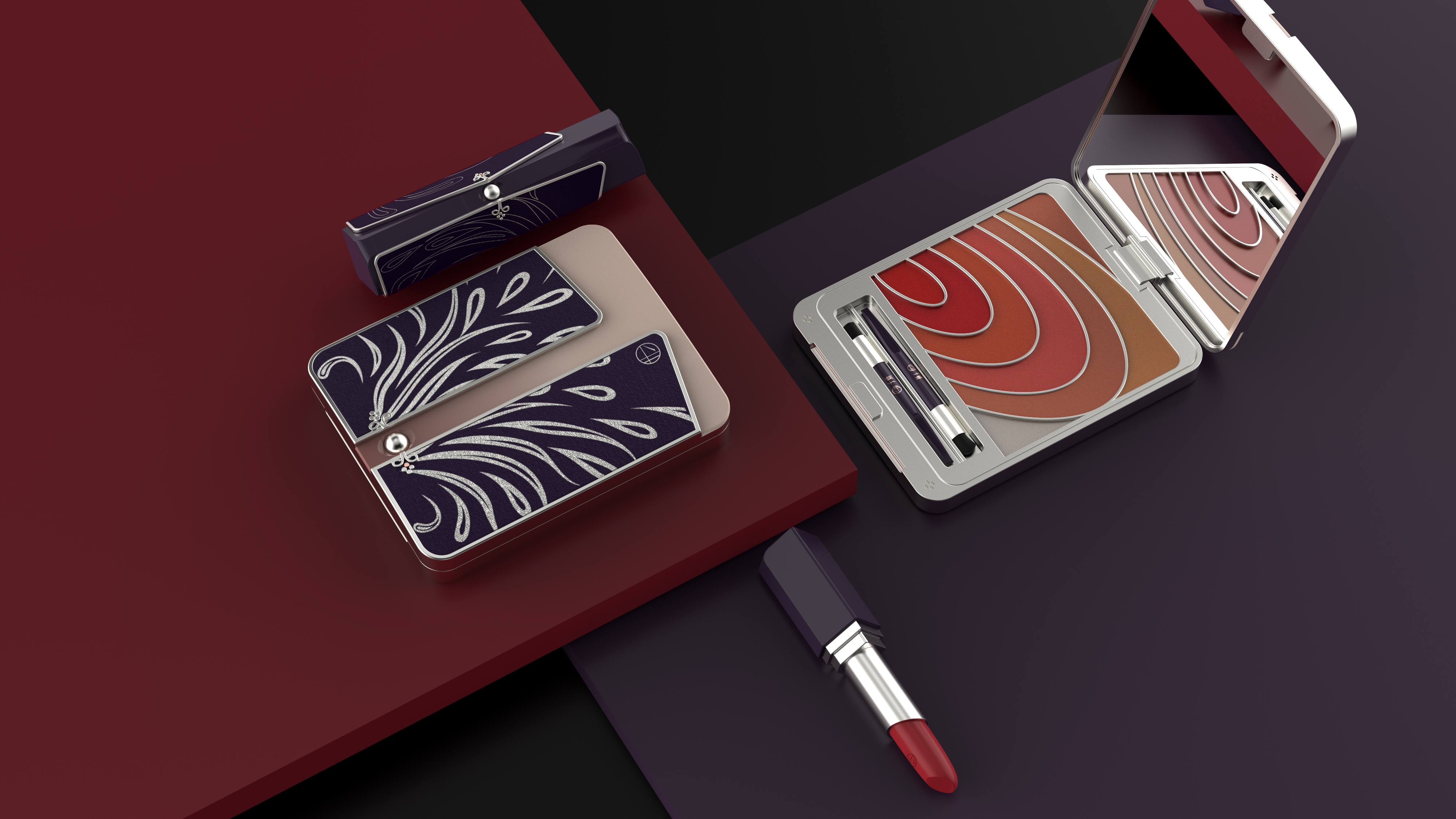 Lipstick，Powder，Cosmetics，Beauty makeup，