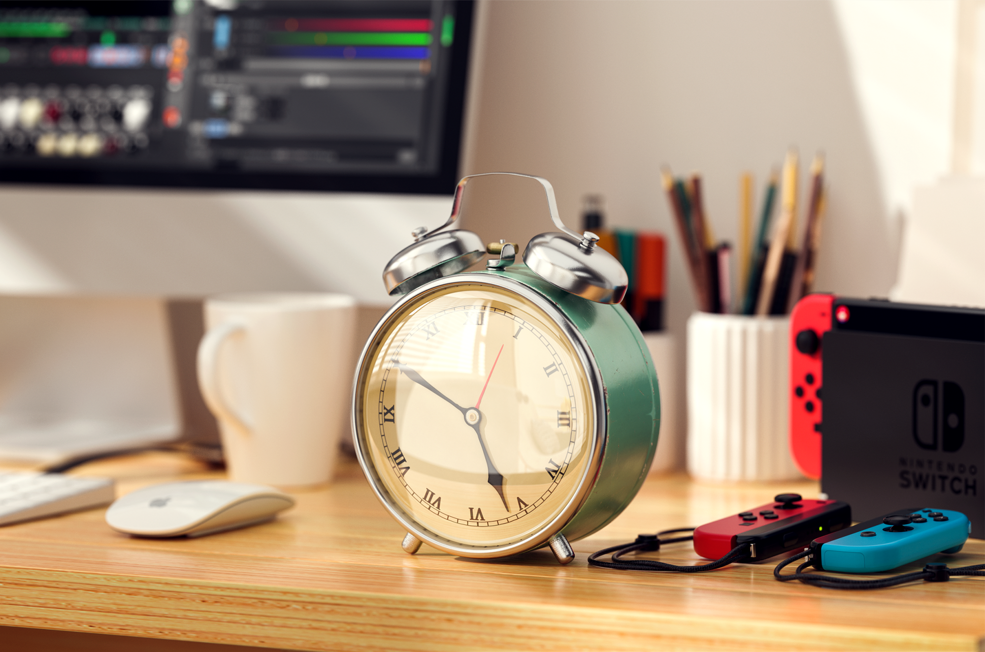 Bluetooth headset rendering，Fan rendering，Product rendering，