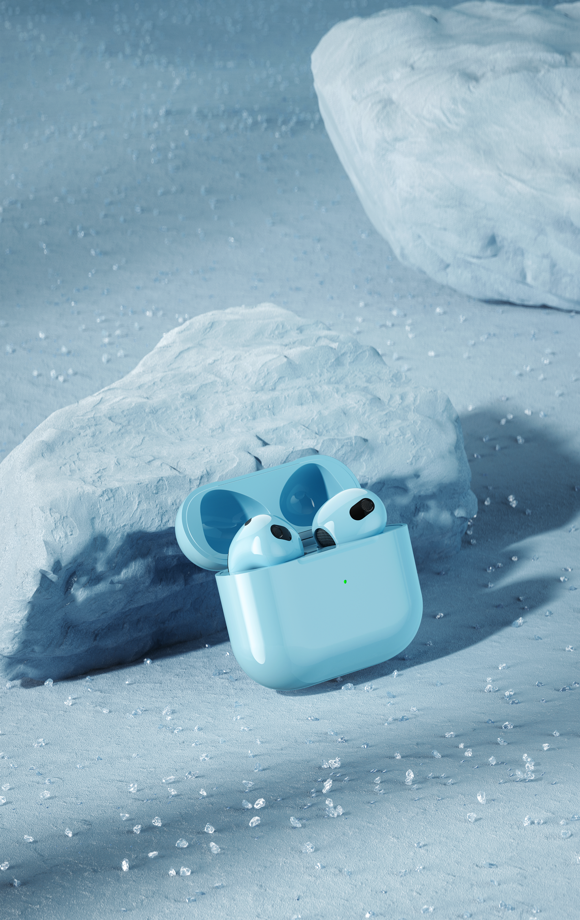 Bluetooth headset rendering，Fan rendering，Product rendering，