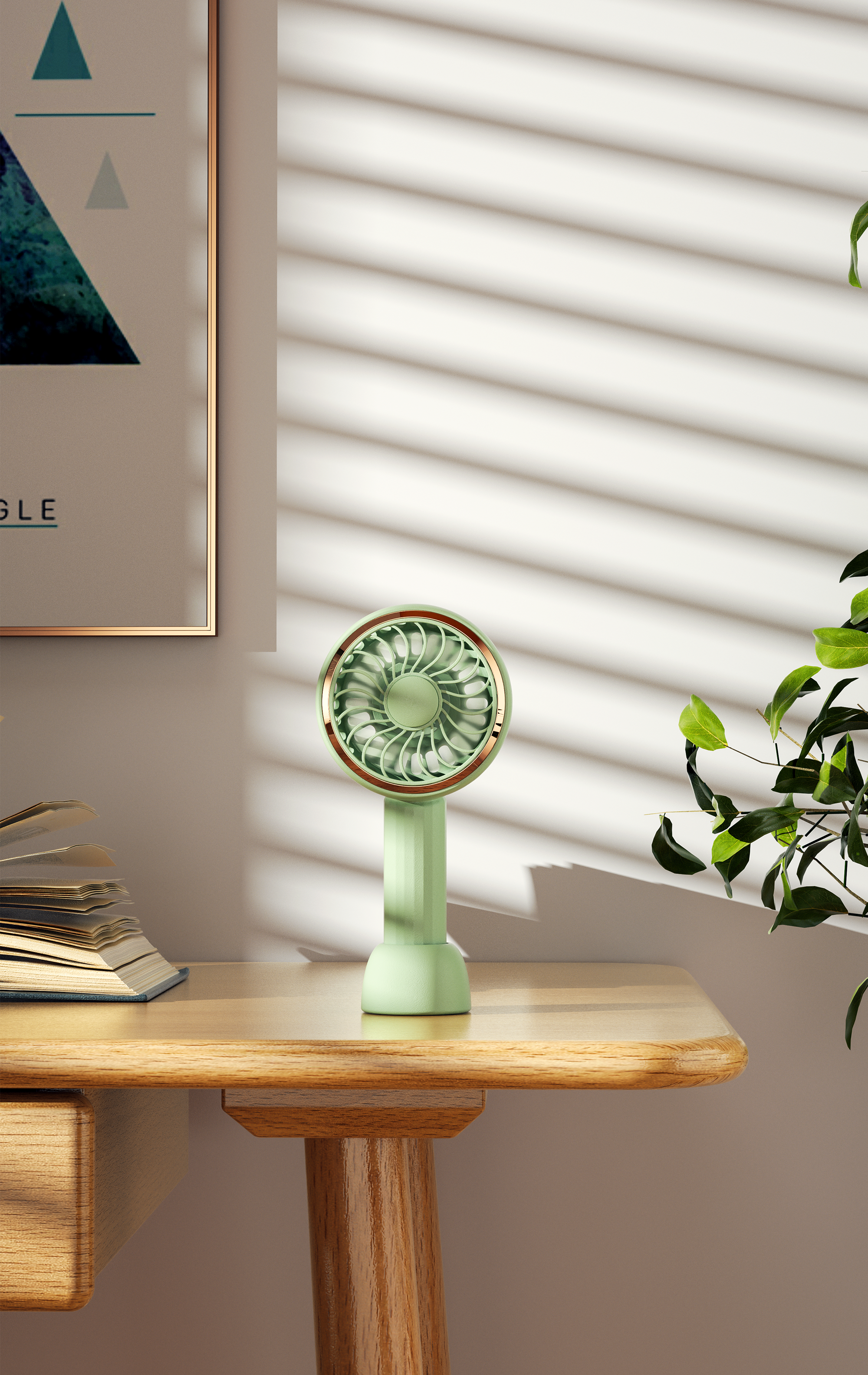 Bluetooth headset rendering，Fan rendering，Product rendering，