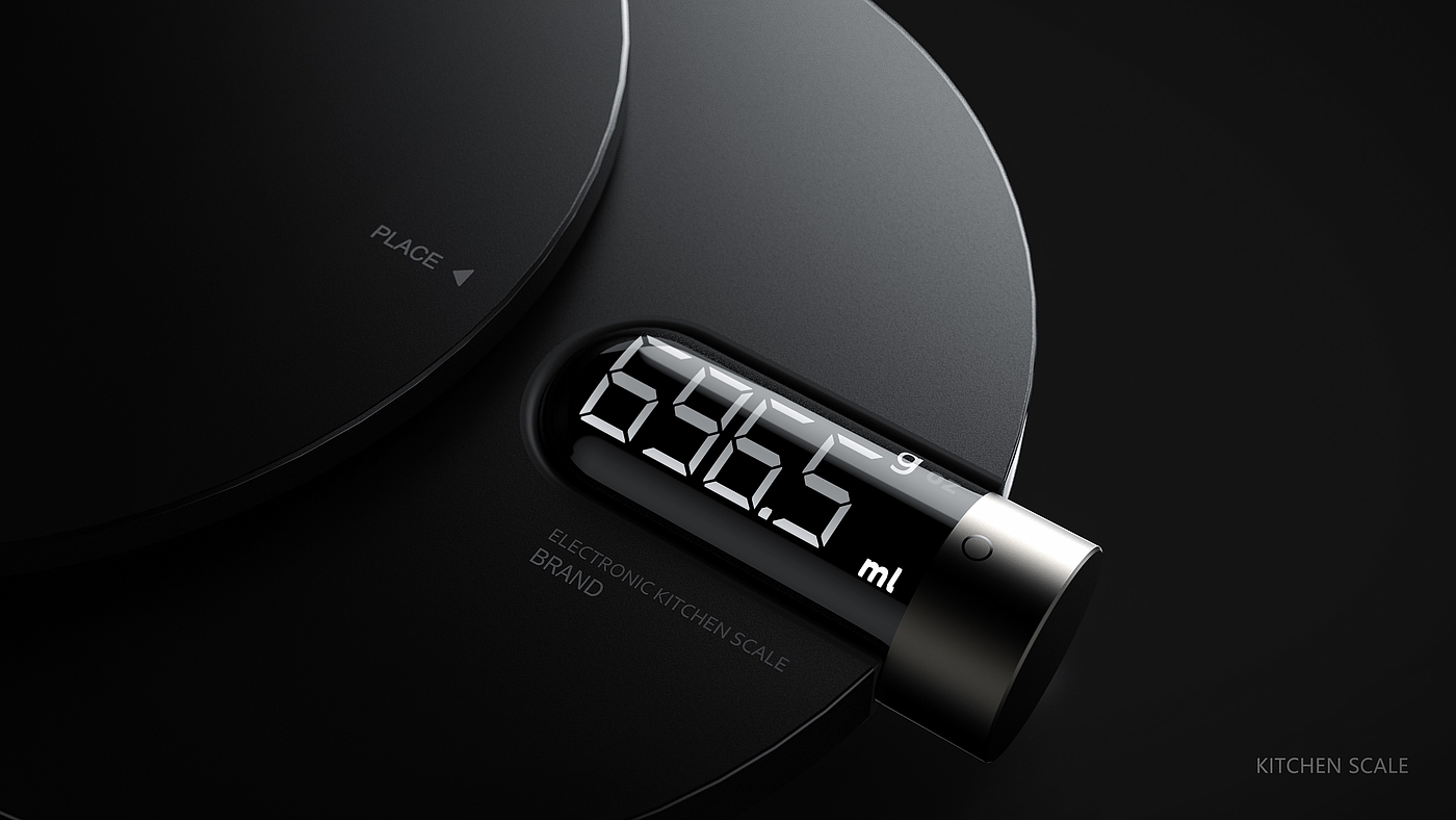 Electronic scale，Appearance design，Structural innovation，