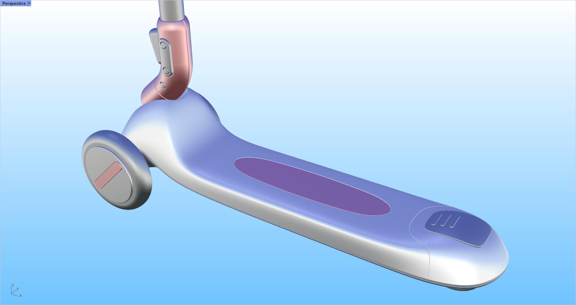 Stroller，Migao car，Case pulling car，Children's scooters，Rhinoceros modeling，Tutorial sharing，Rhino tutorial，