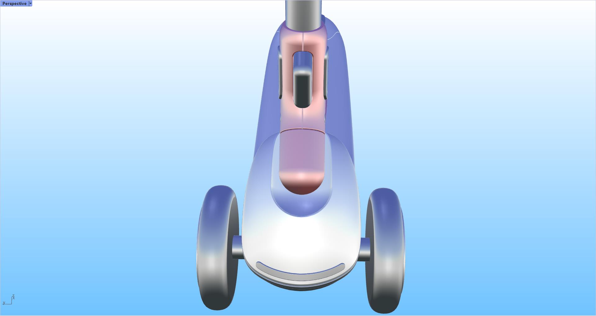 Stroller，Migao car，Case pulling car，Children's scooters，Rhinoceros modeling，Tutorial sharing，Rhino tutorial，