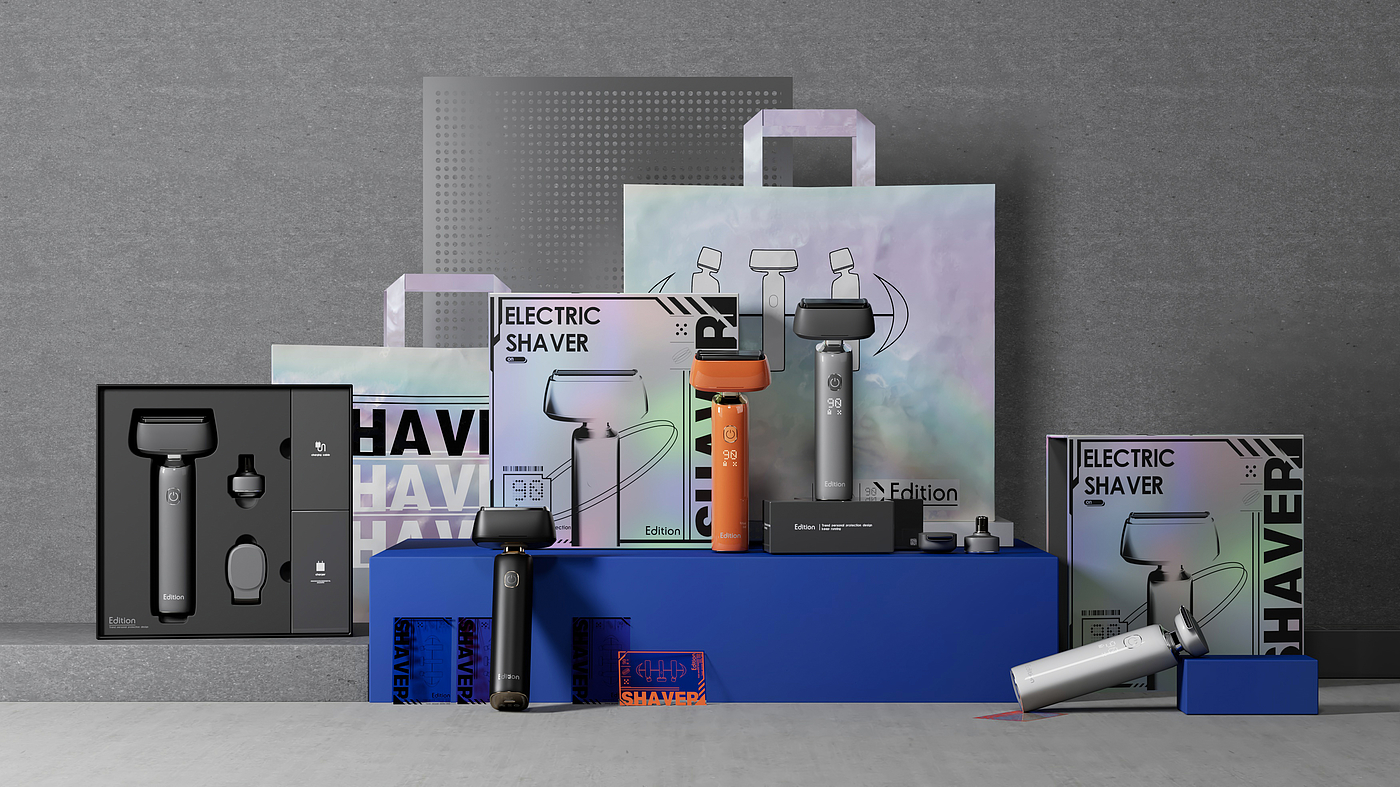 Personal protection design，headset，Water cup，razor，packing design，IP Design，5% design，