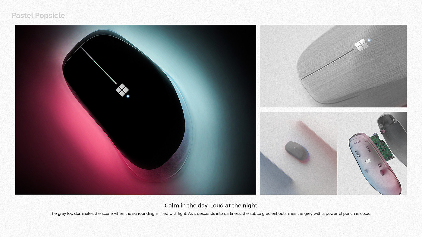 Microsoft，mouse，conceptual design，