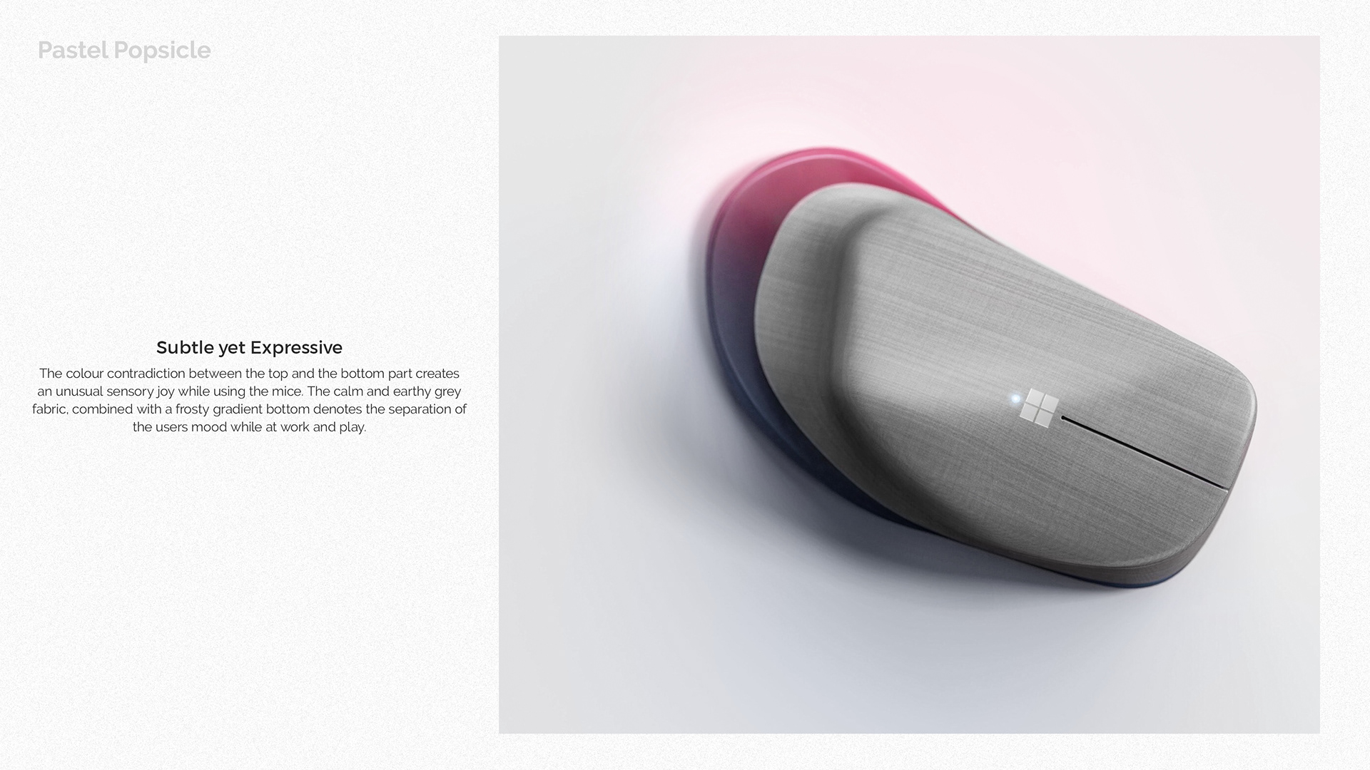 Microsoft，mouse，conceptual design，