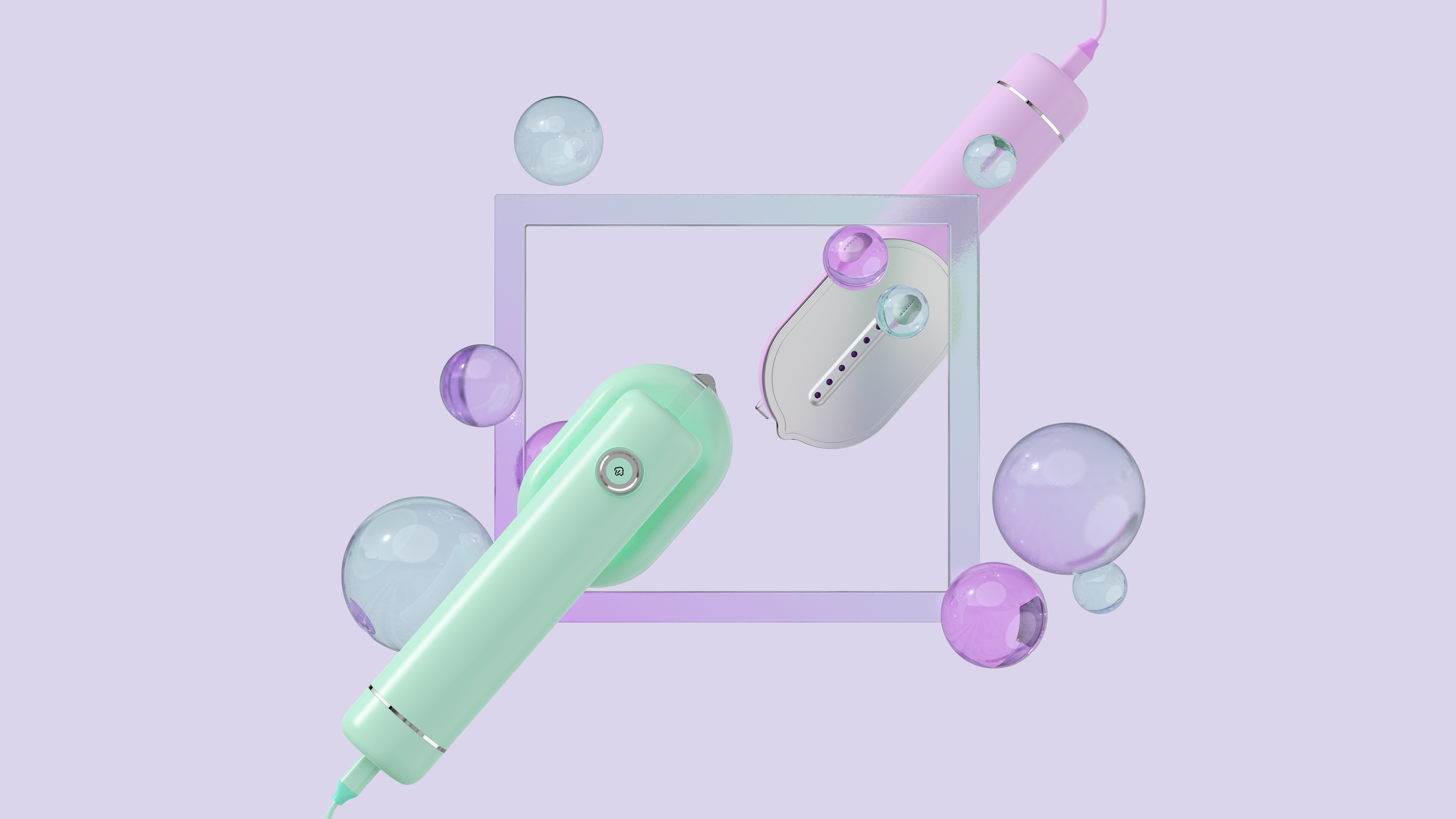 Portable，Appearance design，Simplicity，small home appliances，Steam iron，