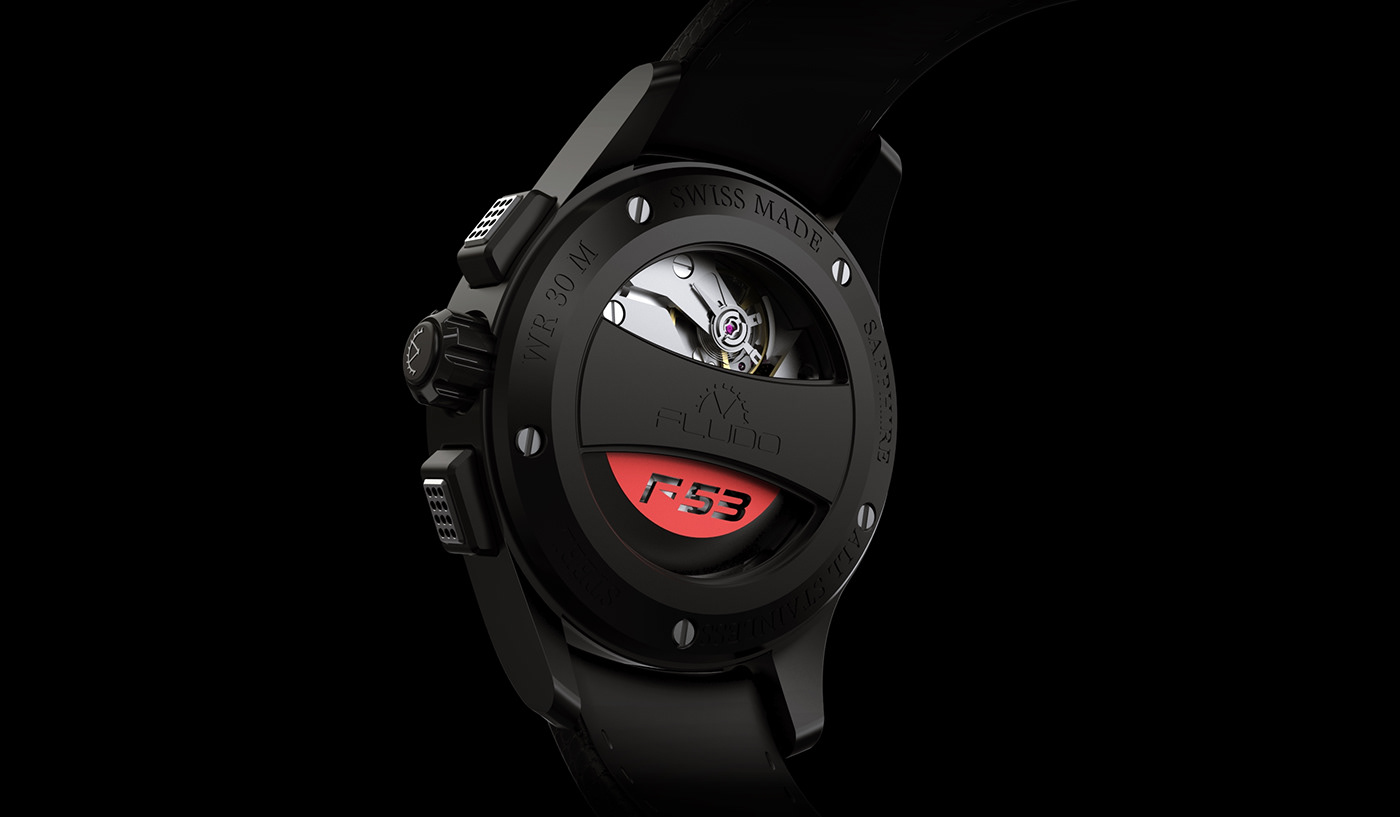 Wrist watch，black，waterproof，