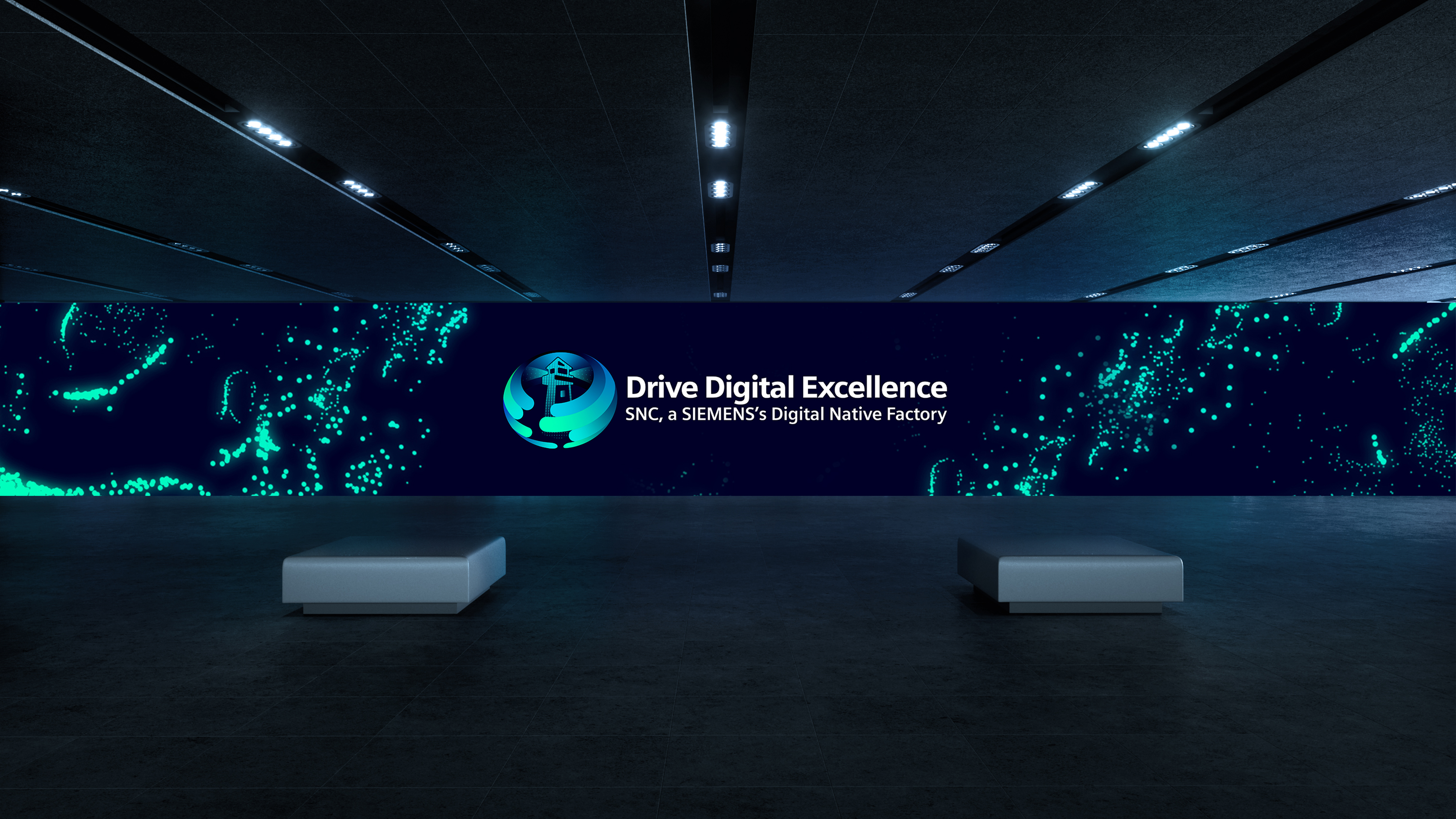 Digital factory，Siemens，Lighthouse factory，Logo design，logo，