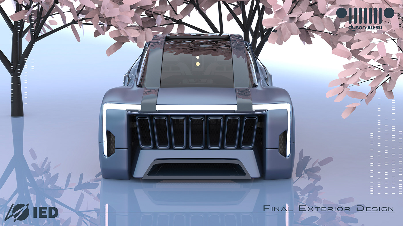 automobile，conceptual design，jeep，industrial design，Design，Jeep iDuo，