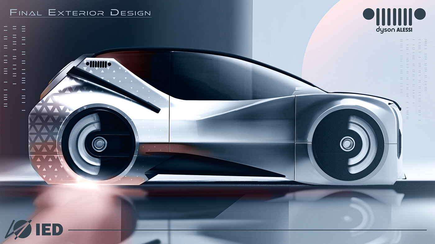 automobile，conceptual design，jeep，industrial design，Design，Jeep iDuo，