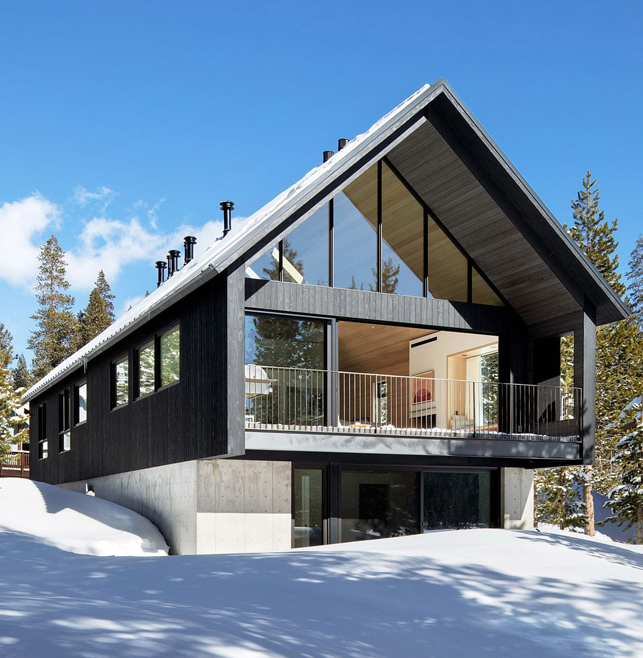 Architecture，Lake House，house，Scenery，Design，