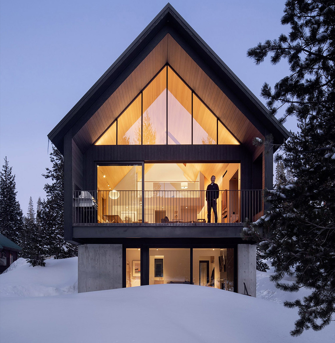 Architecture，Lake House，house，Scenery，Design，