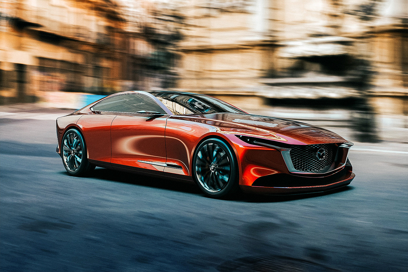 Mazda，mazda，Concept Car，Visual cutting，cgi，