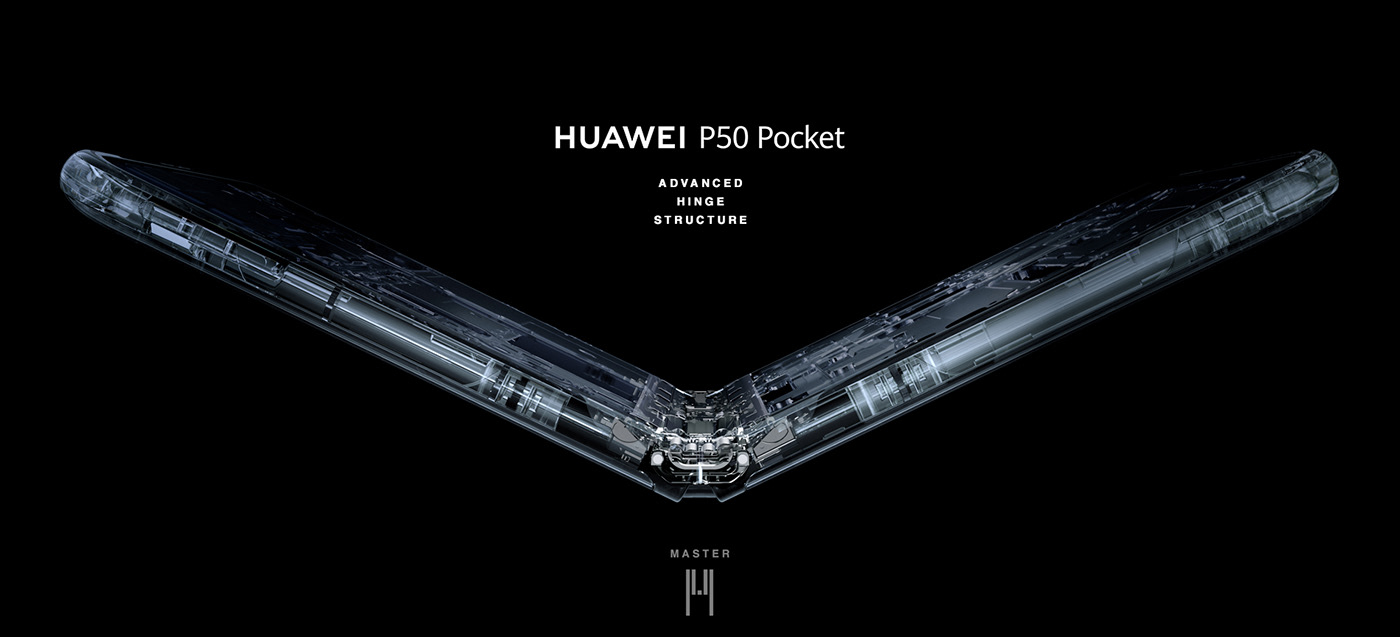 mobile phone，Huawei，P50 POCKET，HUAWEI p50，