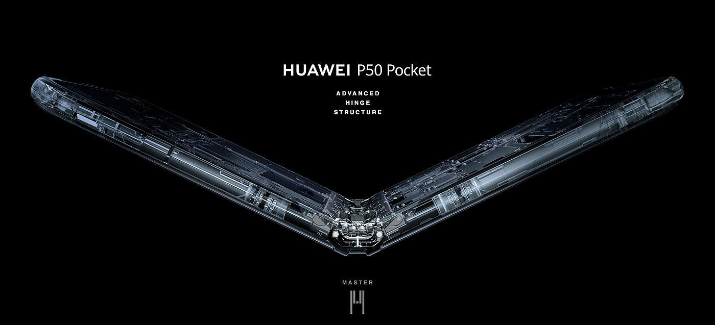 mobile phone，Huawei，P50 POCKET，HUAWEI p50，