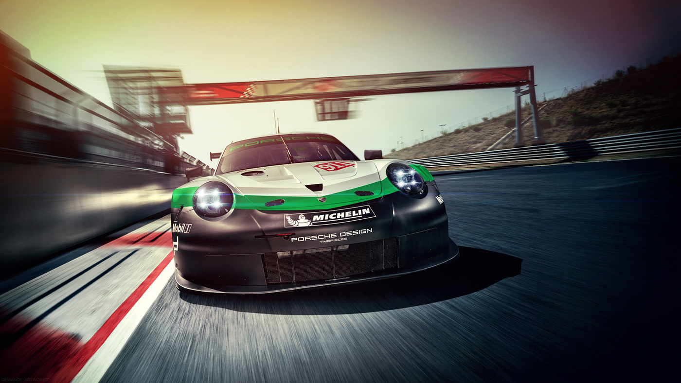 Porsche，racing，f1，green，