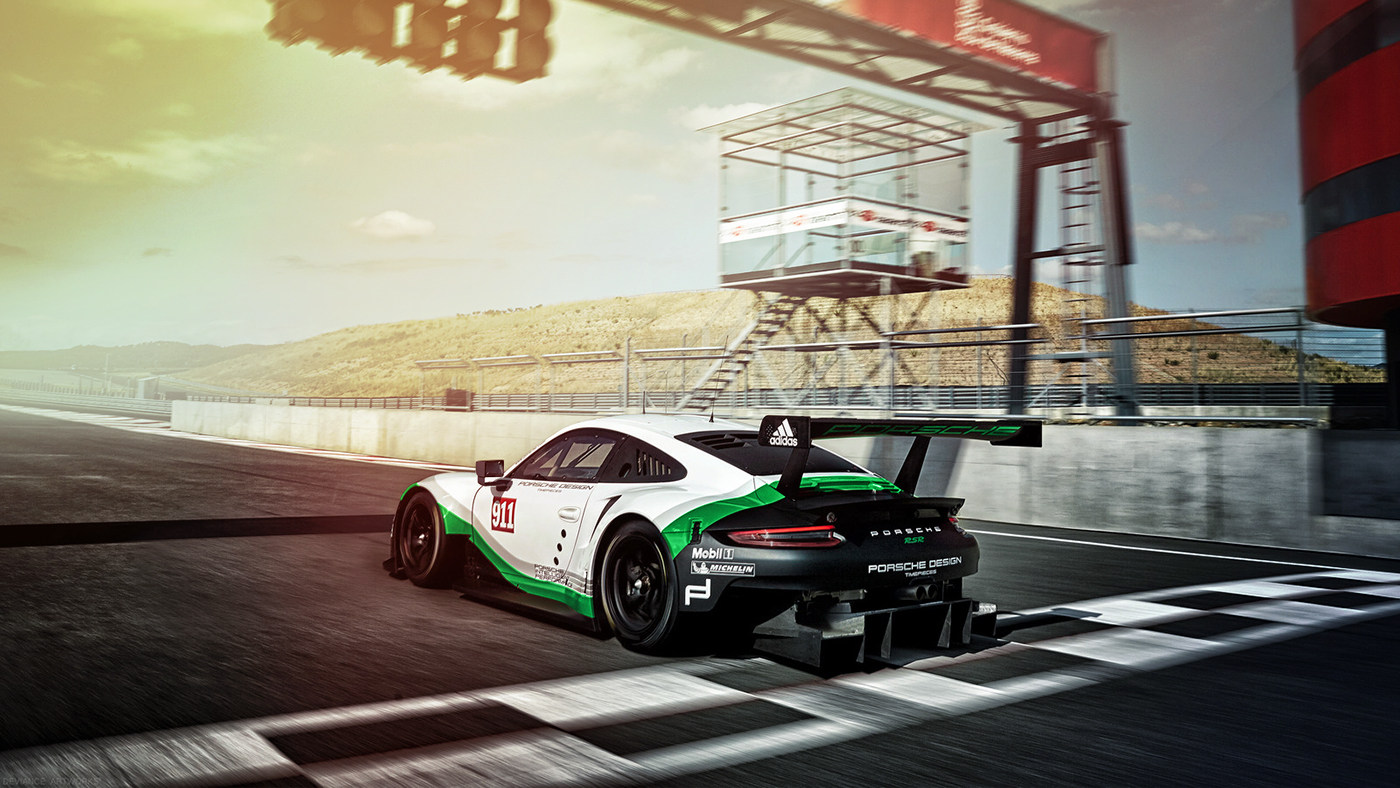 Porsche，racing，f1，green，