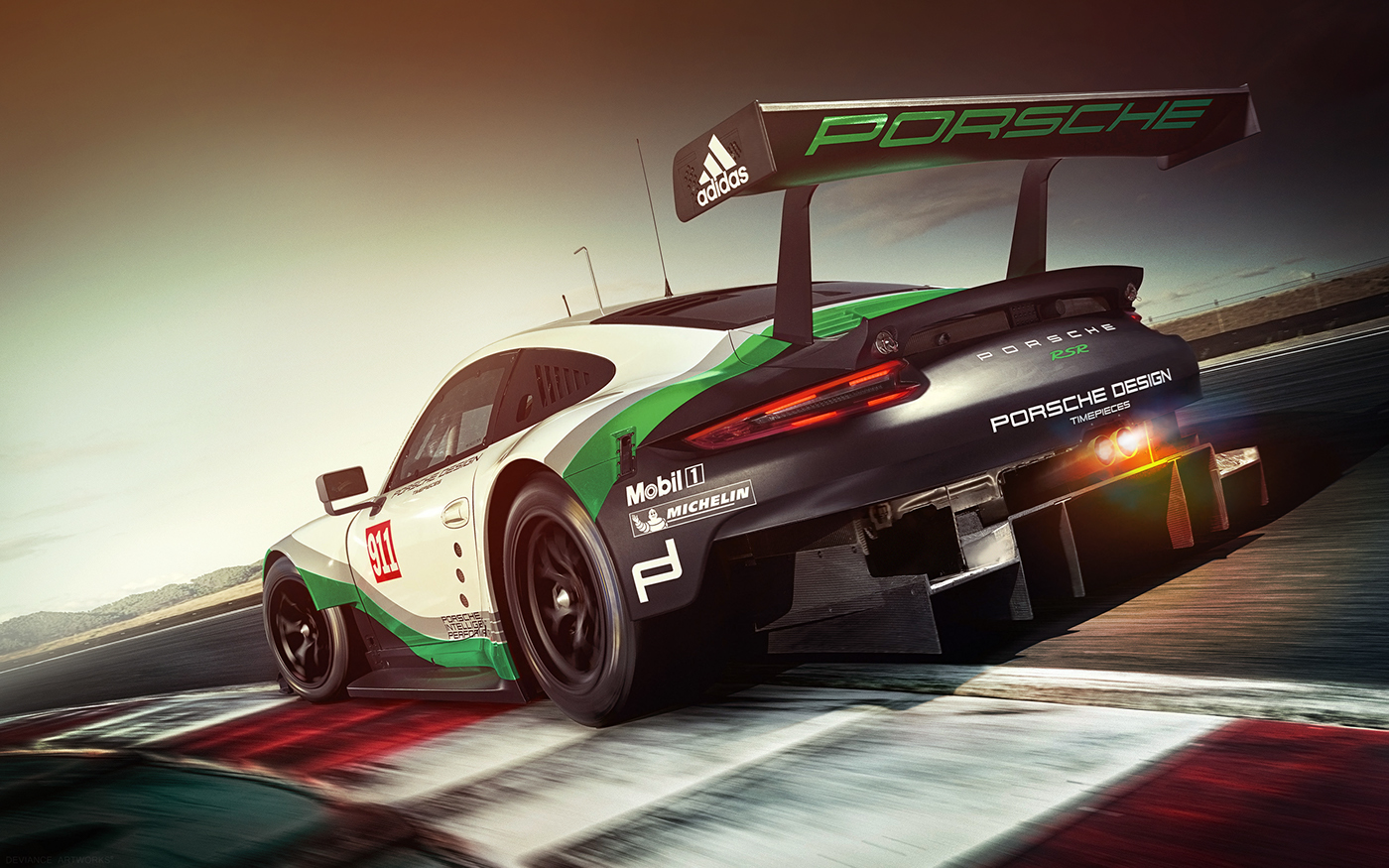 Porsche，racing，f1，green，