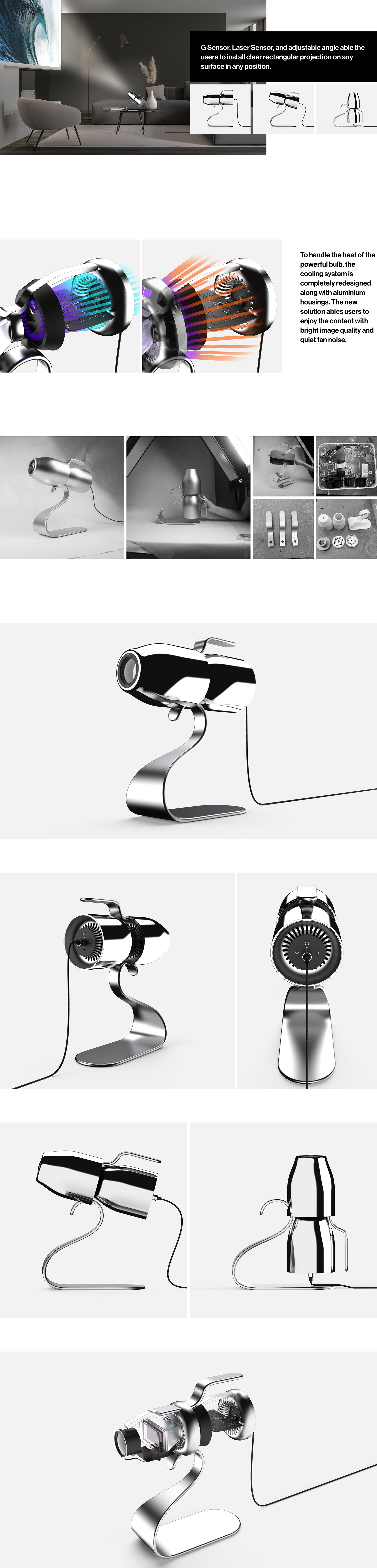 Projector，laser，sensor，noise reduction，