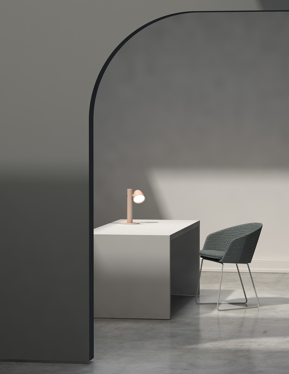 Desk lamp，lamp，product design，industrial design，household electrical appliances，coworking，