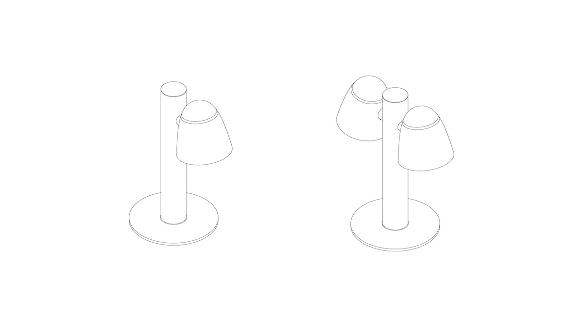 Desk lamp，lamp，product design，industrial design，household electrical appliances，coworking，