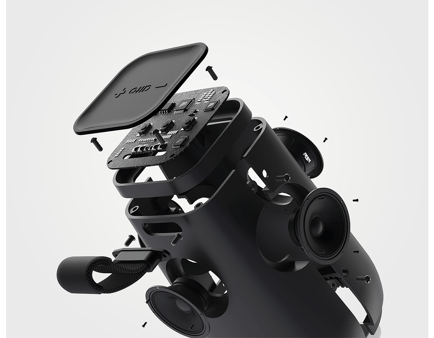 扬声器，蓝牙音箱，产品设计，概念设计，Alto，