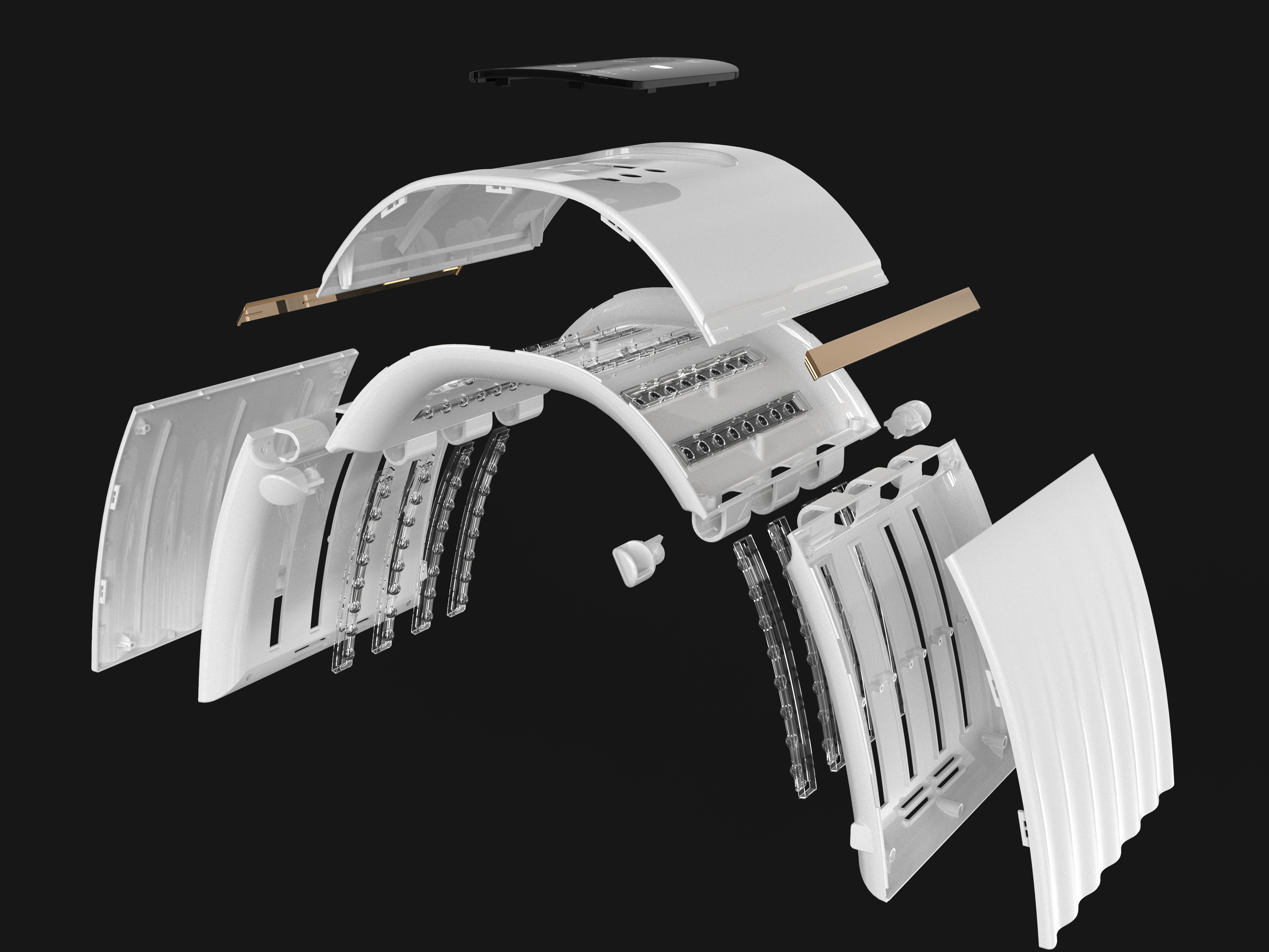 a spectrometer，cosmetology，Appearance design，