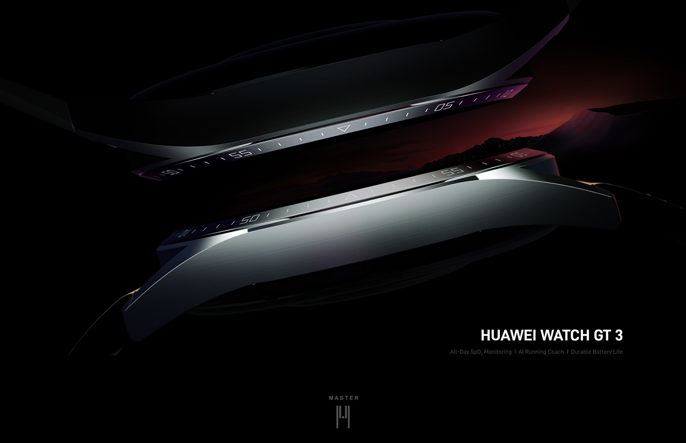 HUAWEI，Huawei，watch，product design，fashion，conceptual design，
