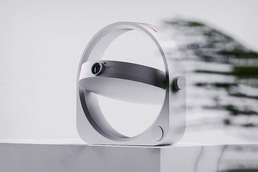 Projector，product design，design，Swivel，industrial design，