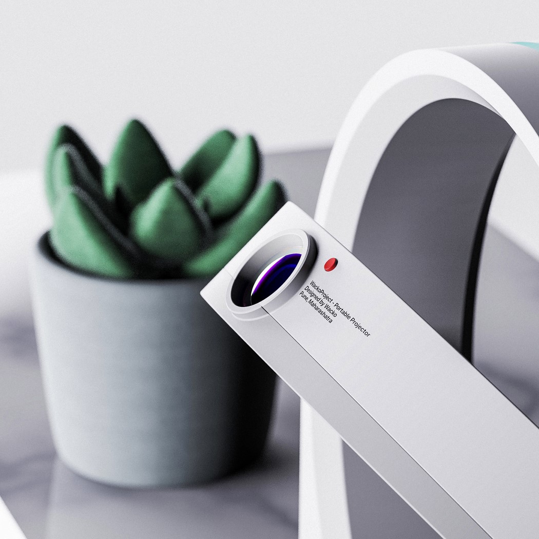 Projector，product design，design，Swivel，industrial design，