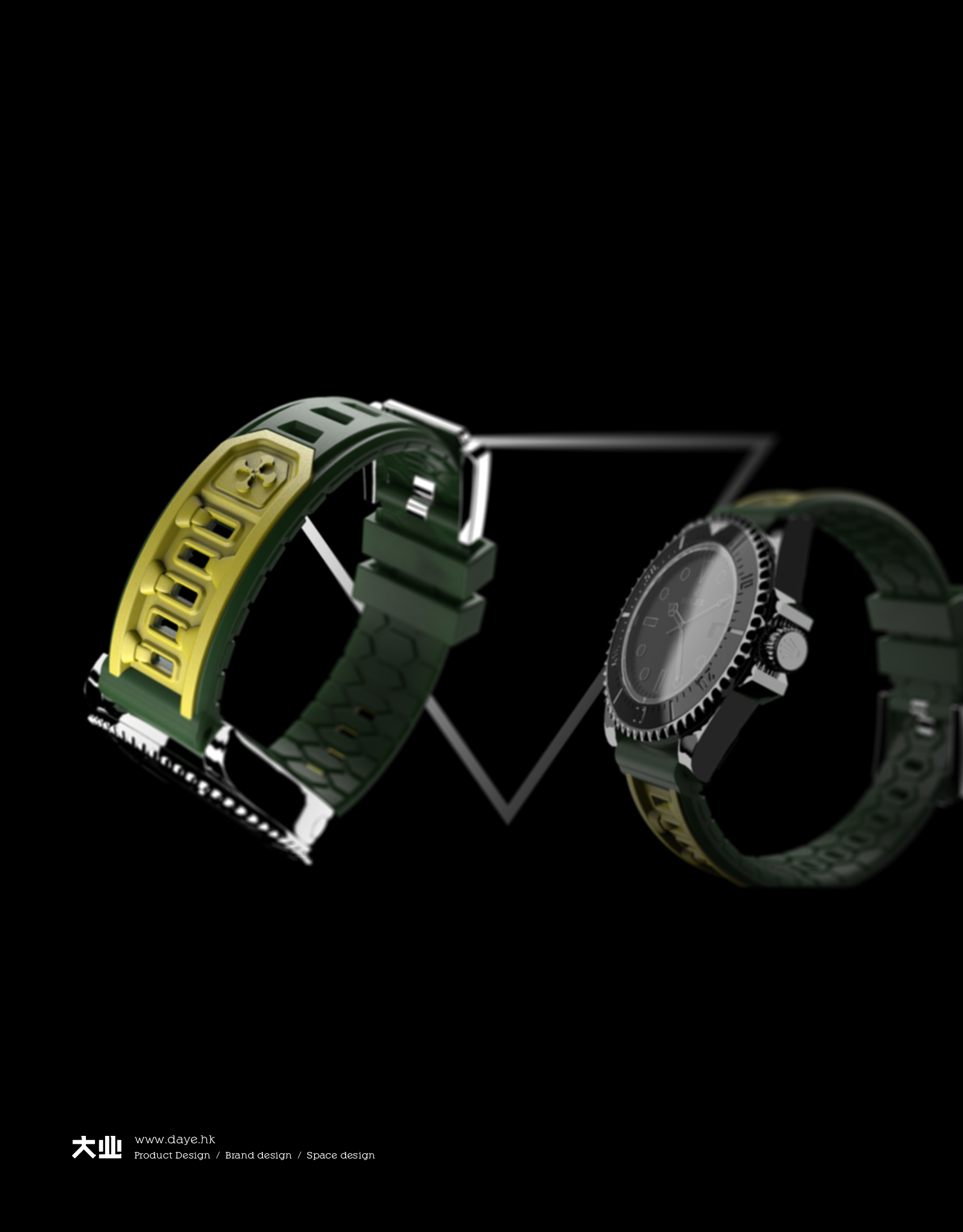 industrial design，product design，Brand design，Watch strap，Wrist watch，