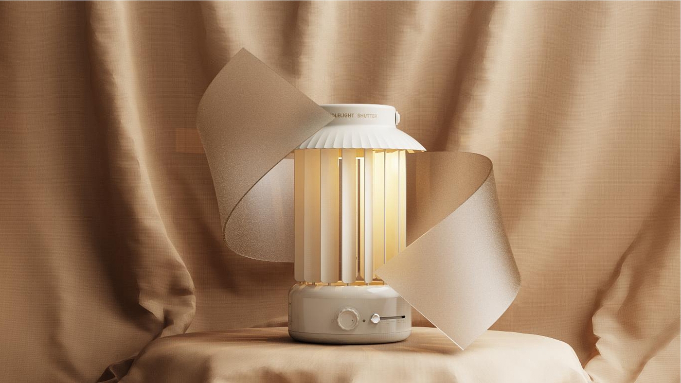 product design，industrial design，sample reels，Keyshot rendering，Fragrance，Melting wax lamp，