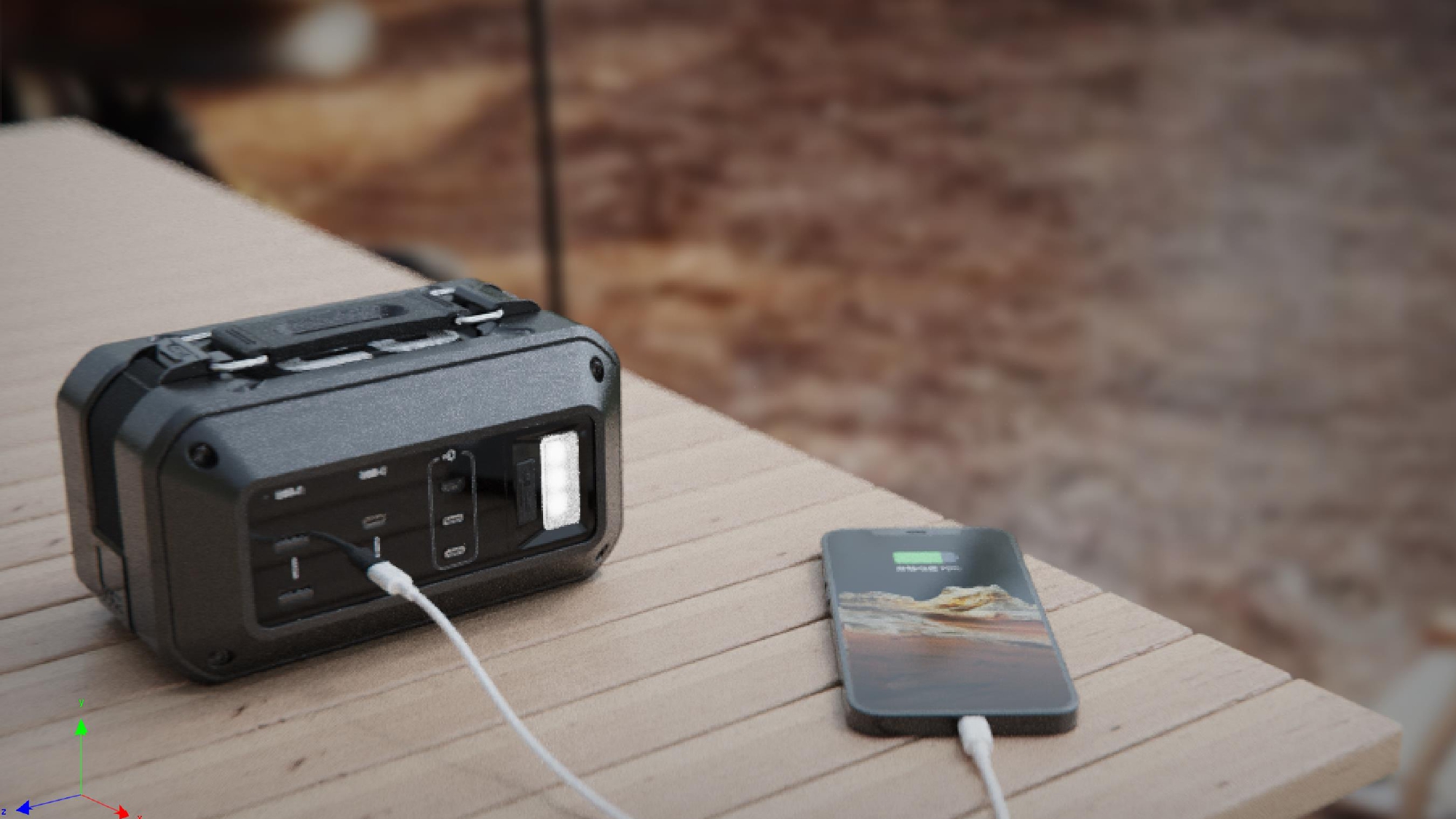 product design，industrial design，Keyshot rendering，sample reels，Outdoor camping，