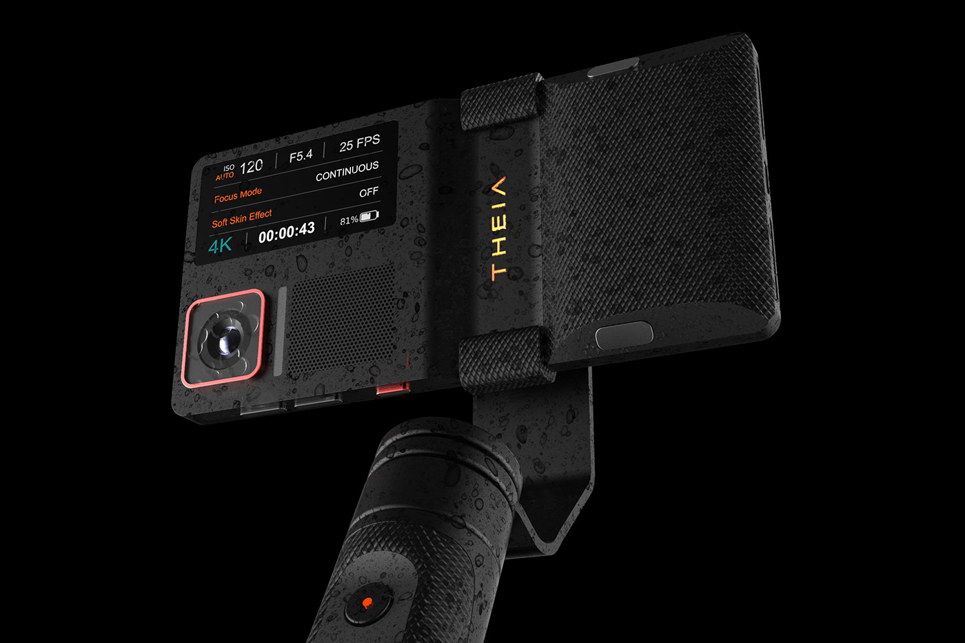 Theia，mobile phone，camera，Ergonomics，