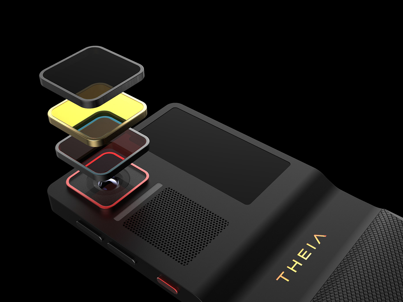 Theia，mobile phone，camera，Ergonomics，