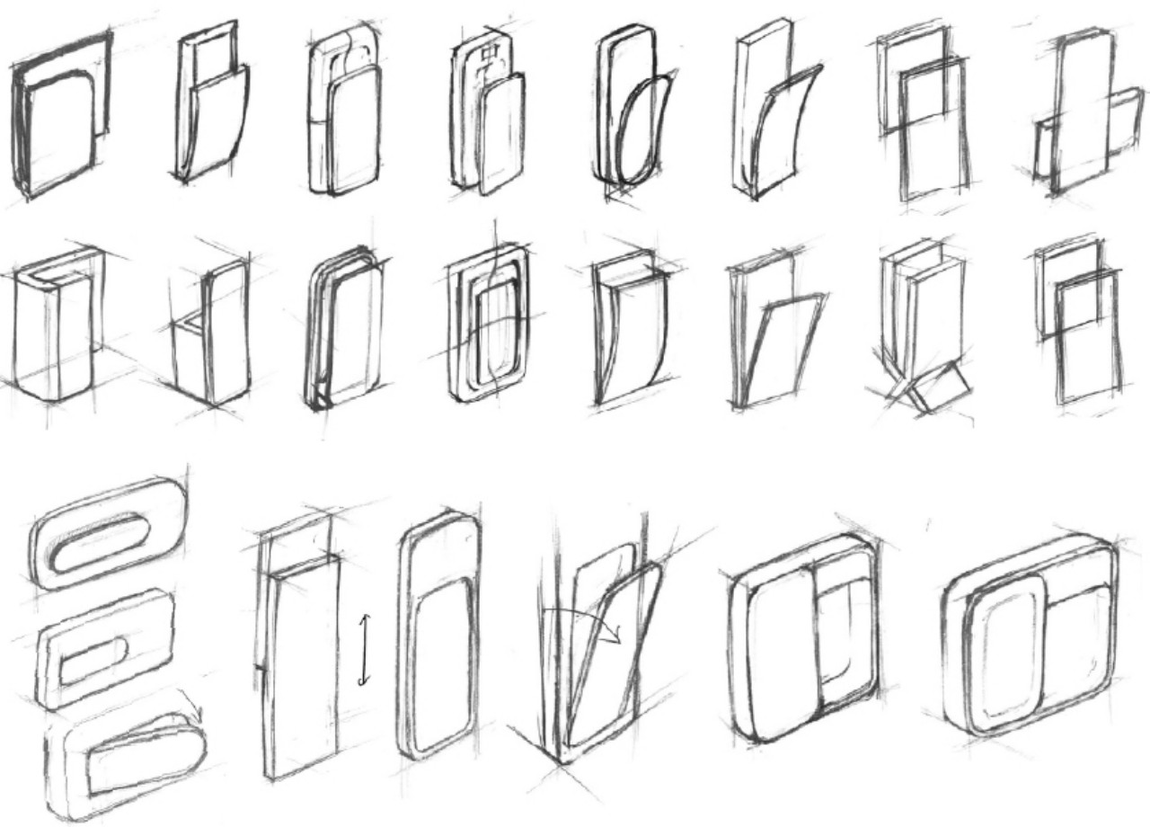 SEE-Cret，Door lock，Button，