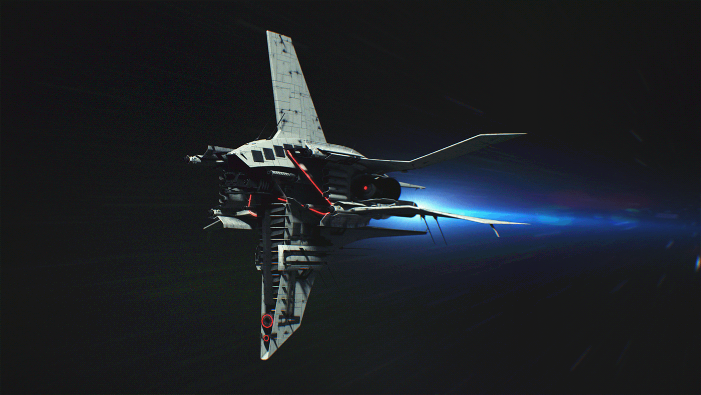 fighter，Appearance design，future，Mechanical sense，product design，